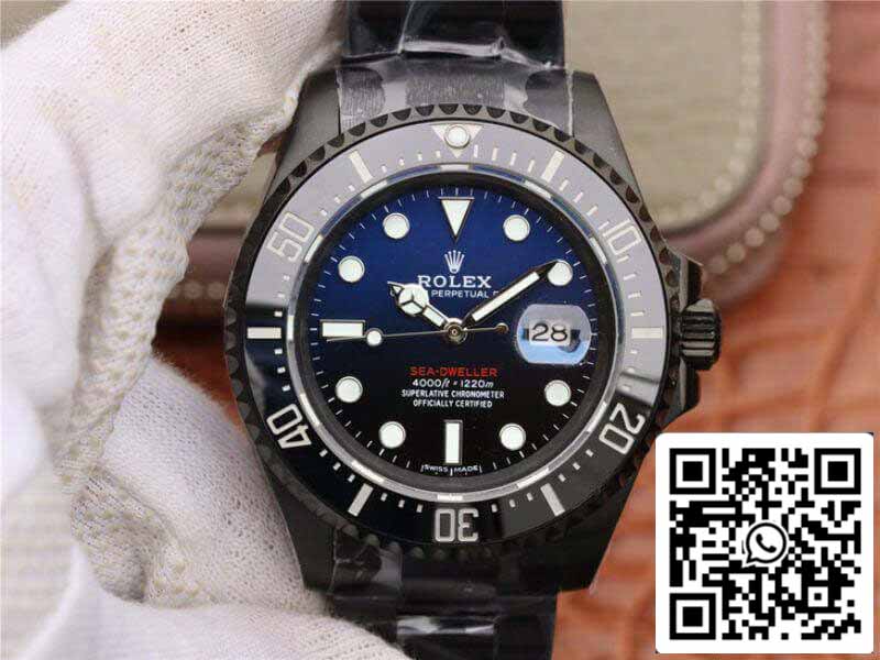 롤렉스 Deepsea Sea-Dweller 116660 1:1 Best 에디션 Swiss ETA2836 Gradient Dial