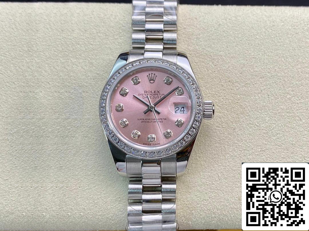 Rolex Datejust M279139RBR-0005 28MM 1:1 Best 에디션 BP 팩토리 Pink Dial