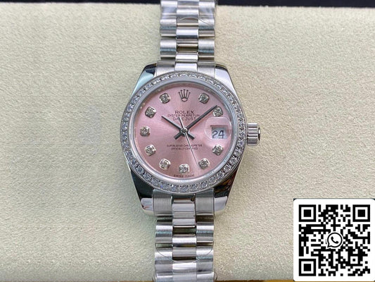 Rolex Datejust M279139RBR-0005 28MM 1:1 Best 에디션 BP 팩토리 Pink Dial
