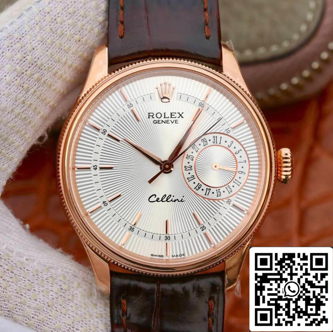 롤렉스 Celini Date M50515-0008 1:1 Best 에디션 MKS 팩토리 Silver Dial