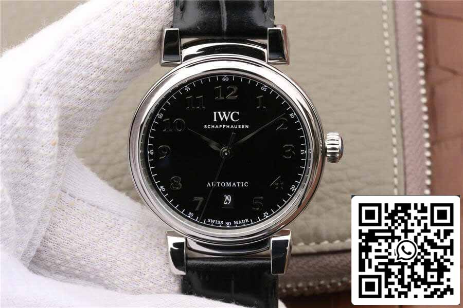 IWC Da Vinci IW356601 1:1 Best 에디션 MKS 팩토리 블랙 다이얼