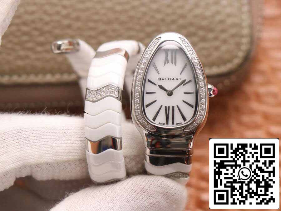 Bvlgari Serpenti 1:1 Best 에디션 BV 팩토리 스테인리스 스틸 Diamond
