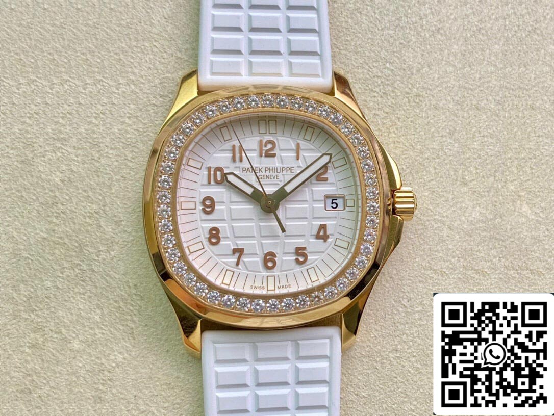 파텍 필립 아쿠아넛 5067A Quartz Movement 1:1 Best 에디션 PPF 팩토리 옐로 골드 Case