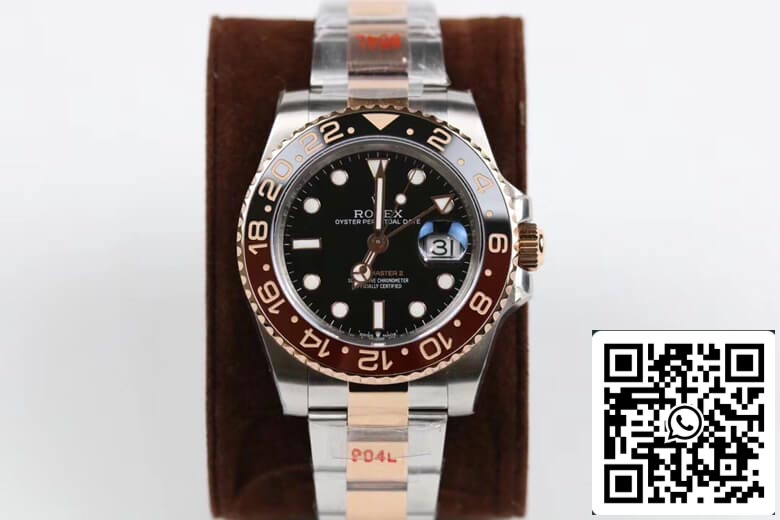 롤렉스 GMT Master II M126711CHNR-0002 1:1 Best 에디션 GM 팩토리 로즈 골드