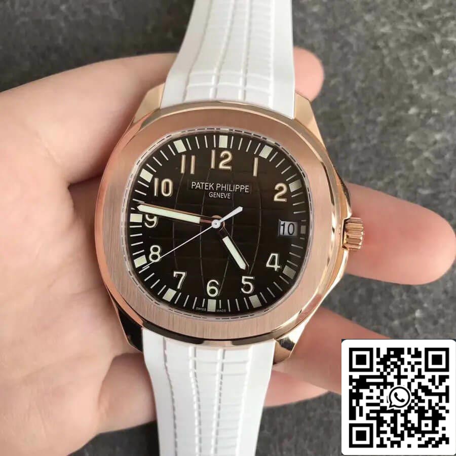 파텍 필립 아쿠아넛 5168G 1:1 Best 에디션 ZF 팩토리 화이트 Strap