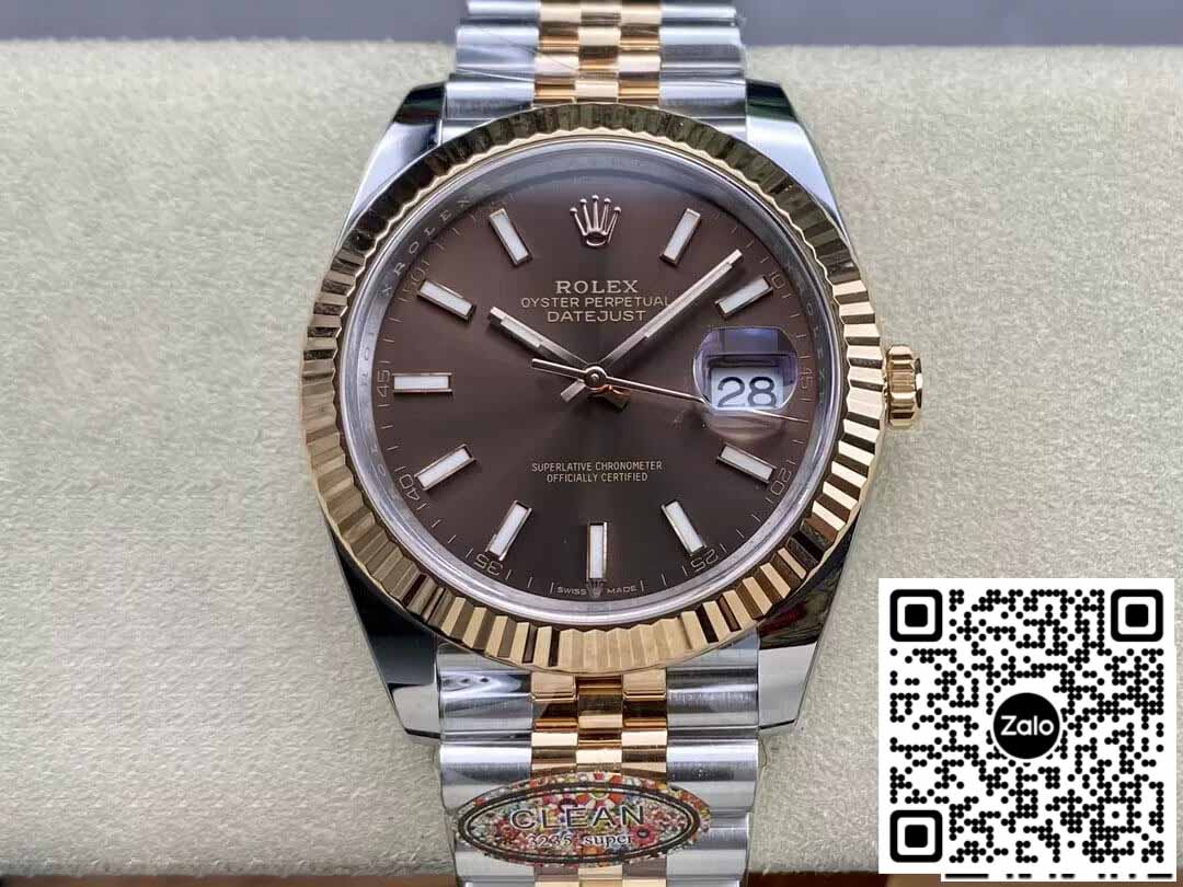 롤렉스 데이트저스트 41MM M126331-0002 1:1 Best 에디션 Clean 팩토리 로즈 골드