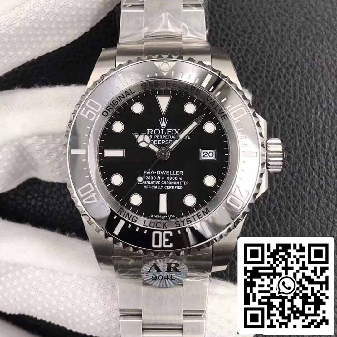 Rolex Sea Dweller 116660-98210 1:1 Best 에디션 AR 팩토리 블랙 다이얼