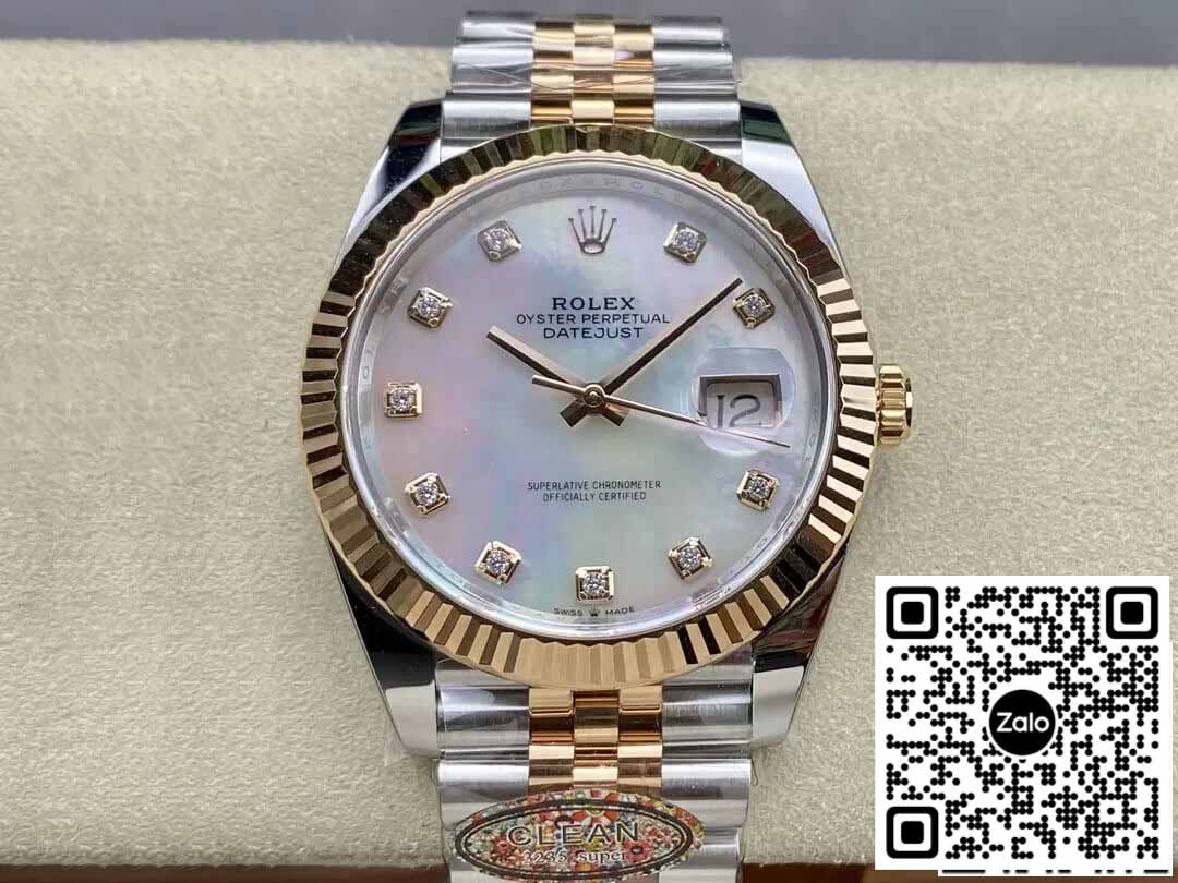 롤렉스 데이트저스트 41MM M126331-0014 1:1 Best 에디션 Clean 팩토리 Mother-Of-Pearl Dial