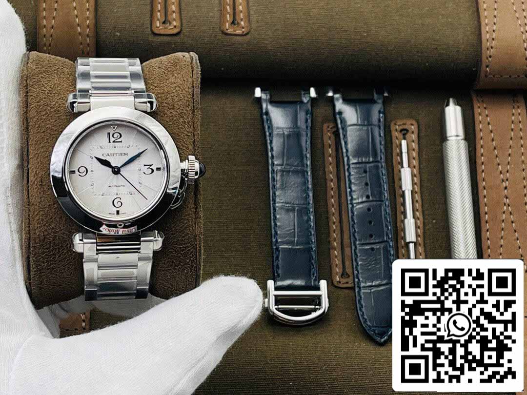 Cartier Pasha WSPA0013 35MM 1:1 Best 에디션 BV 팩토리 Steel Strap