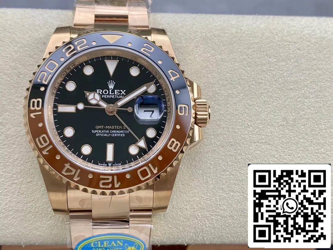 롤렉스 GMT Master II M126715CHNR-0001 1:1 Best 에디션 Clean 팩토리 V3 세라믹 Bezel