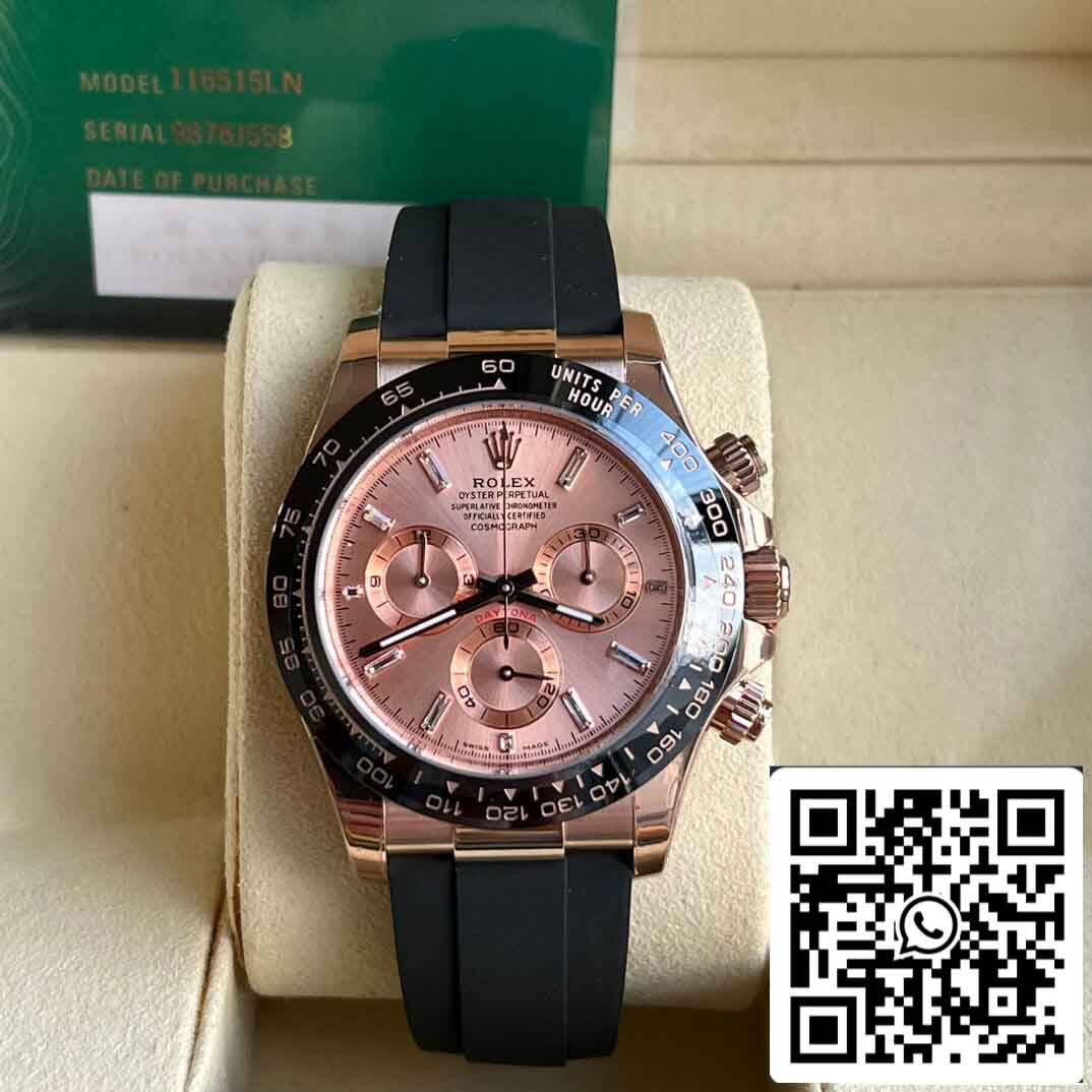Replica 롤렉스 데이토나 M116515ln-0021 Best 1:1 BT 팩토리 세라믹 Bezel