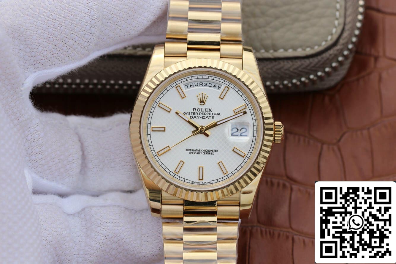 롤렉스 Day Date M228238-0008 1:1 Best 에디션 EW 팩토리 옐로 골드