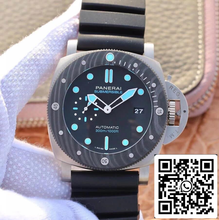 Panerai Submersible PAM00799 1:1 Best 에디션 VS 팩토리 블랙 다이얼