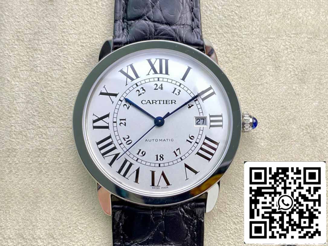RONDE DE CARTIER W6701010 1:1 Best 에디션 AF 팩토리 화이트 다이얼