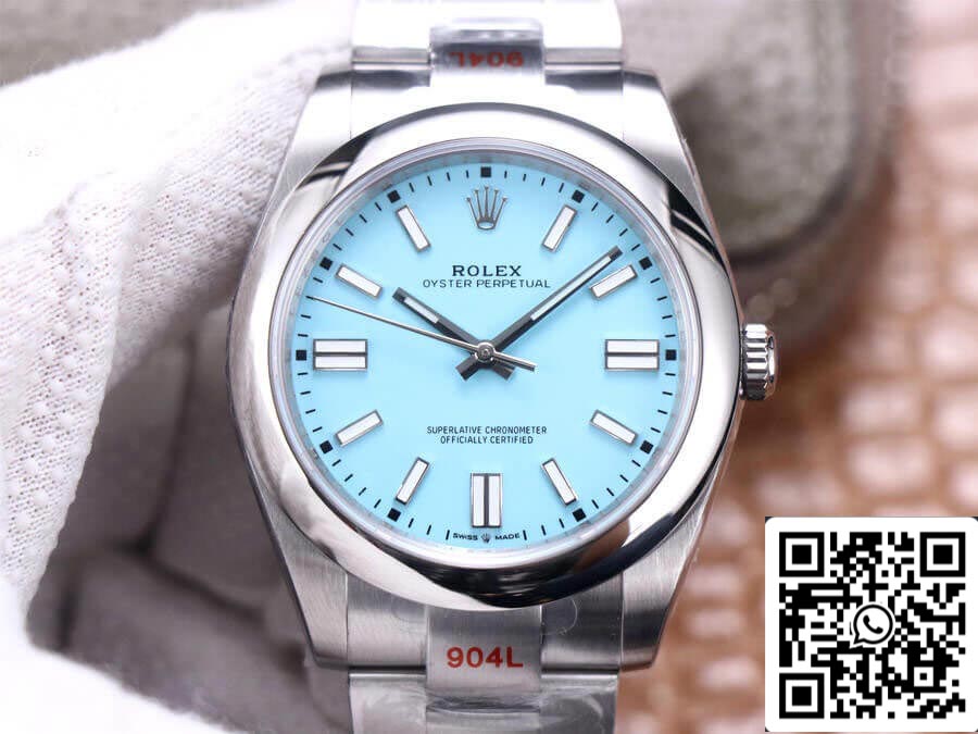롤렉스 오이스터 Perpetual M124300-0006 1:1 Best 에디션 EW 팩토리 스테인리스 스틸
