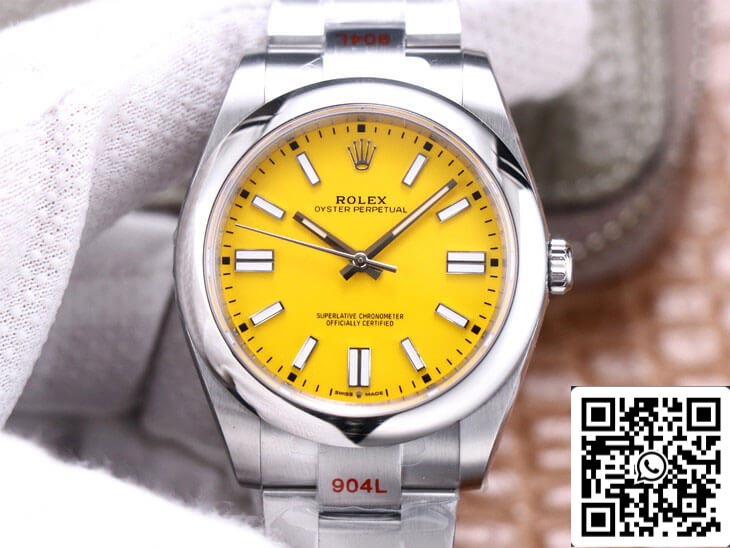 롤렉스 오이스터 Perpetual M124300-0004 41MM 1:1 Best 에디션 EW 팩토리 스테인리스 스틸