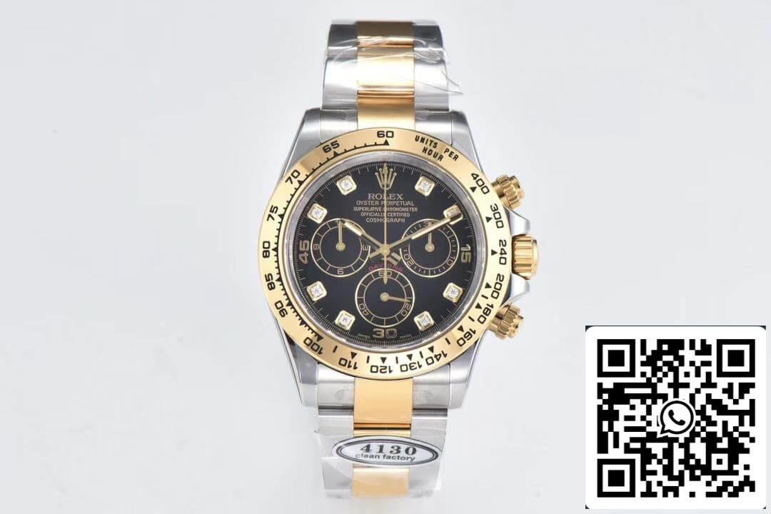 롤렉스 Cosmograph 데이토나 M116503-0008 1:1 Best 에디션 Clean 팩토리 V3 Diamond Dial