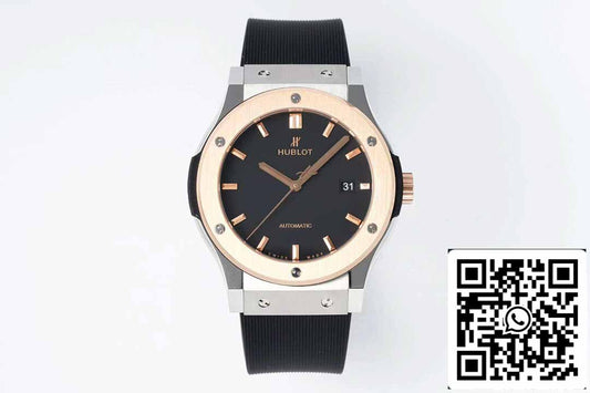 Hublot Classic Fusion 542.NO.1181.RX 42MM 1:1 Best 에디션 HB 팩토리 Золотой безель