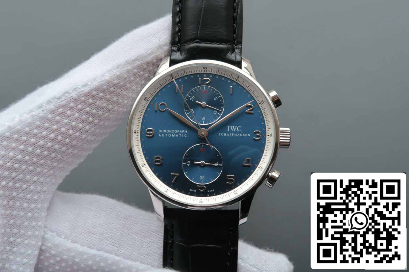 IWC Portugieser IW371432 1:1 Best 에디션 ZF 팩토리 V7 블루 다이얼