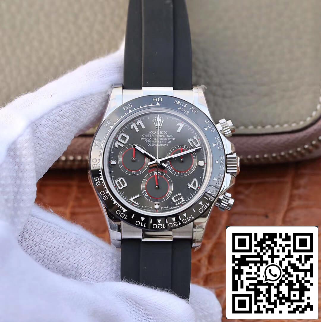 롤렉스 데이토나 Cosmograph 40MM 1:1 أفضل مجوهرات JH 팩토리 스테인리스 스틸