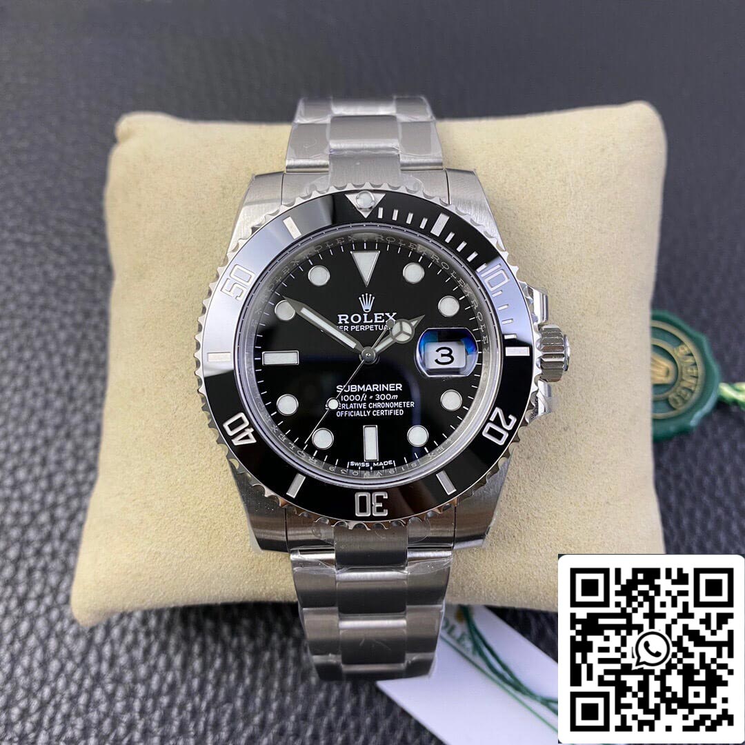 롤렉스 서브마리너 116610LN-0001 40MM 3135 movement 1:1 Best 에디션 VS 팩토리 블랙 다이얼