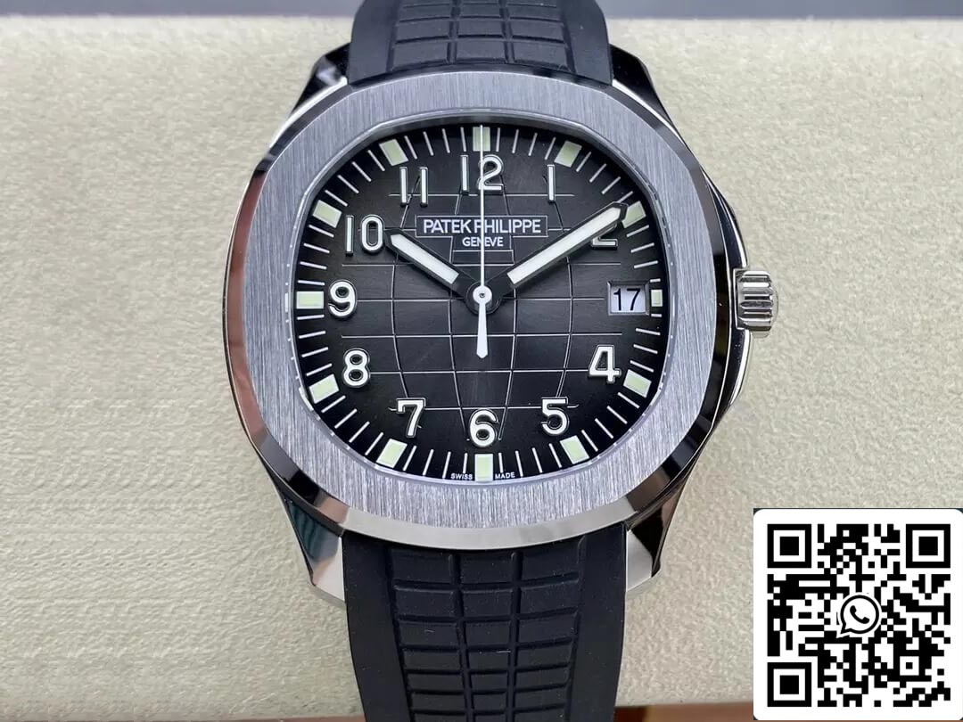 파텍 필립 아쿠아넛 5167A-001 1:1 Лучшая версия 3K 팩토리 V2 스테인리스 스틸