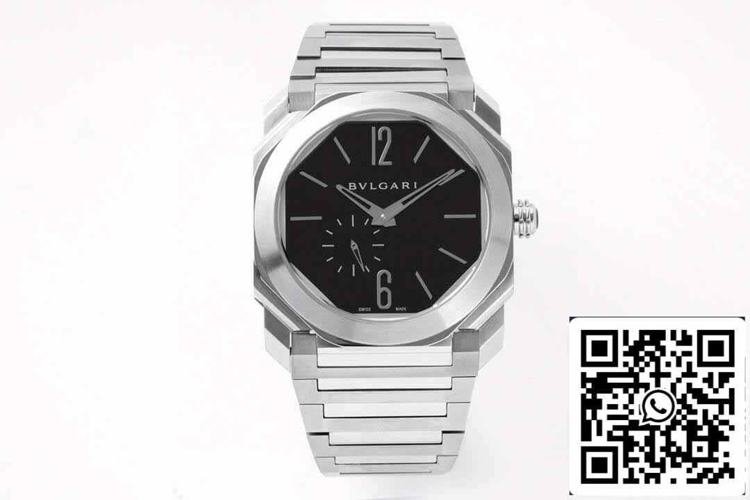 Bvlgari Octo Finissimo 103297 1:1 Best 에디션 BV 팩토리 블랙 다이얼