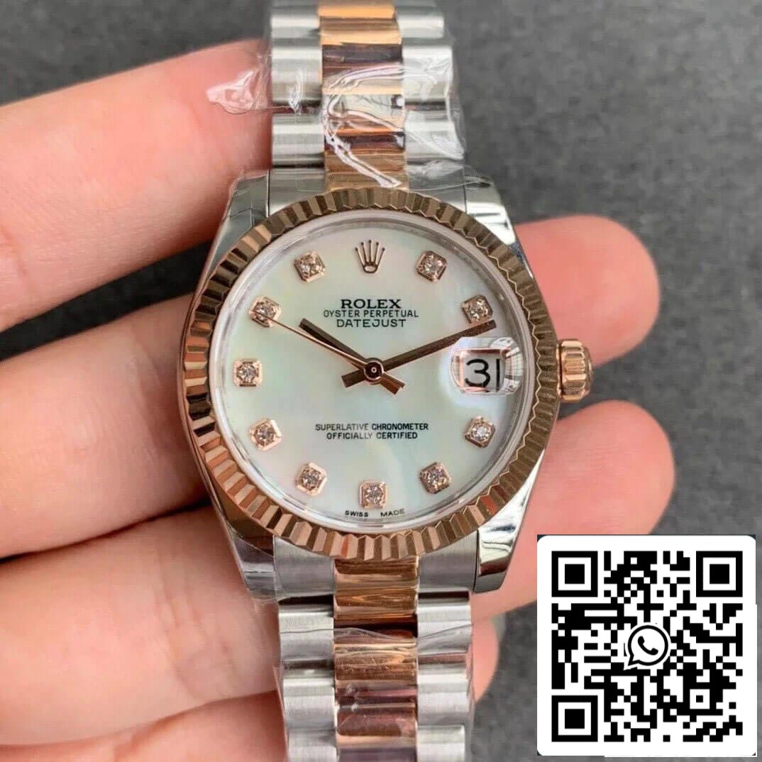 롤렉스 데이트저스트 M278271-0025 1:1 Best 에디션 GS 팩토리 Diamond-set Dial