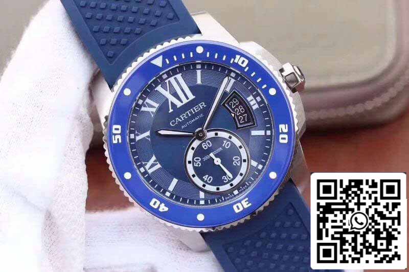 Calibre De 까르띠에 다이버 WSCA0011 JF 팩토리 1:1 Best 에디션 Swiss ETA2836-2