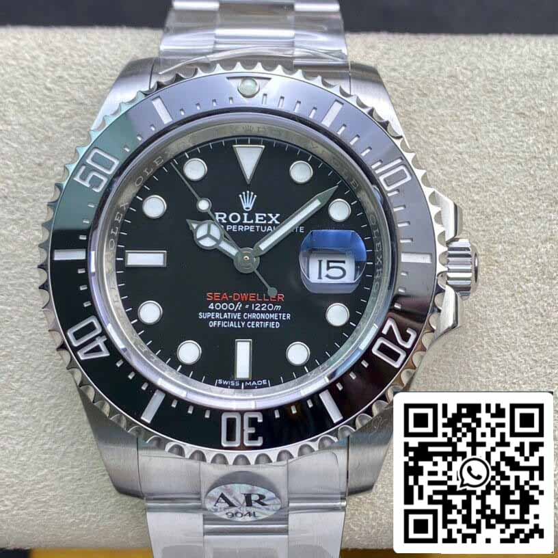 Rolex Sea-Dweller 126600 AR 팩토리 블랙 다이얼 1:1 Best 에디션 Swiss ETA2824