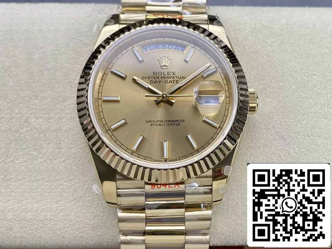 롤렉스 Day Date M228238-0003 1:1 Best 에디션 GM 팩토리 V2 Counterweight Version