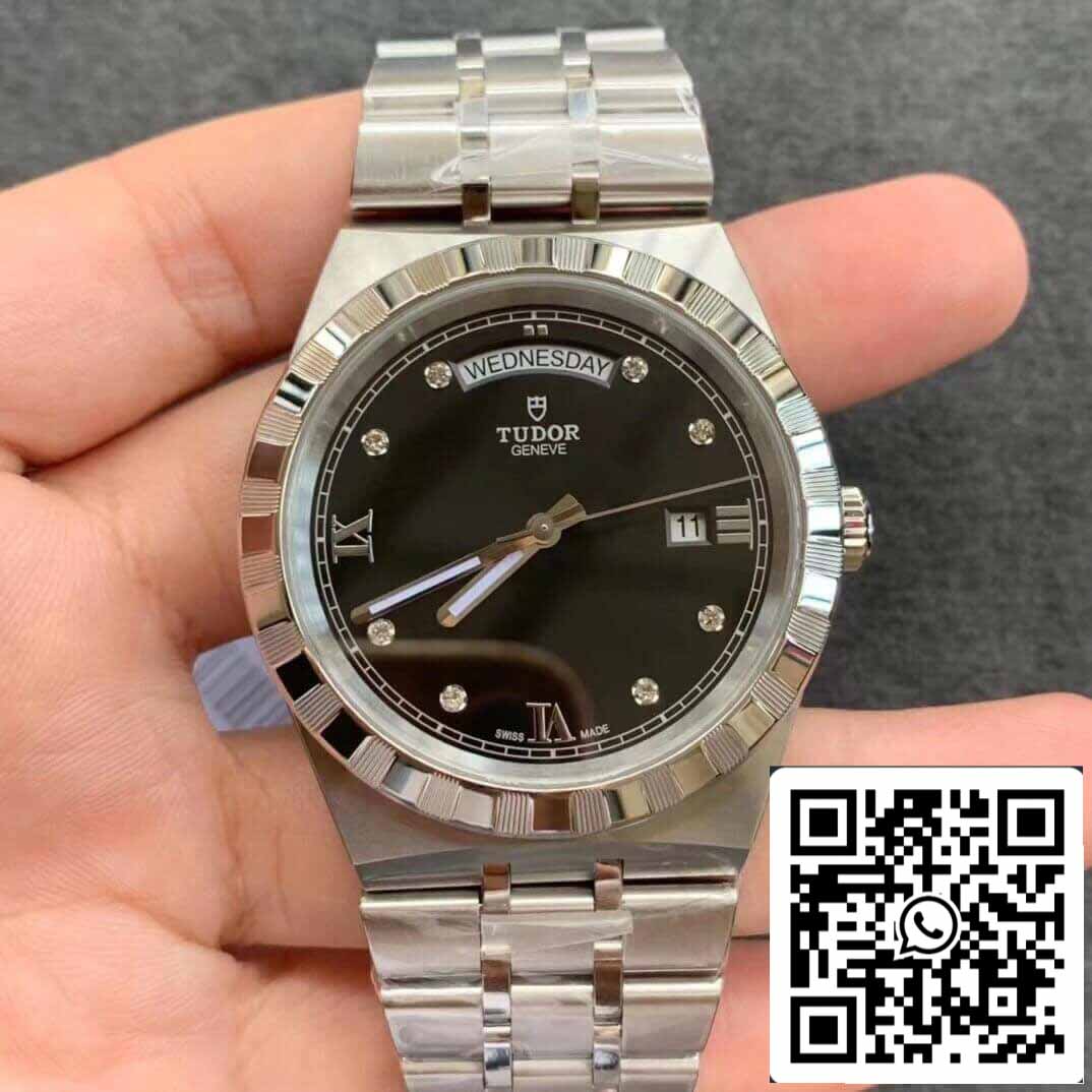Replica Tudor Royal M28600-0004 Day Date V7 팩토리 스테인리스 스틸 Case
