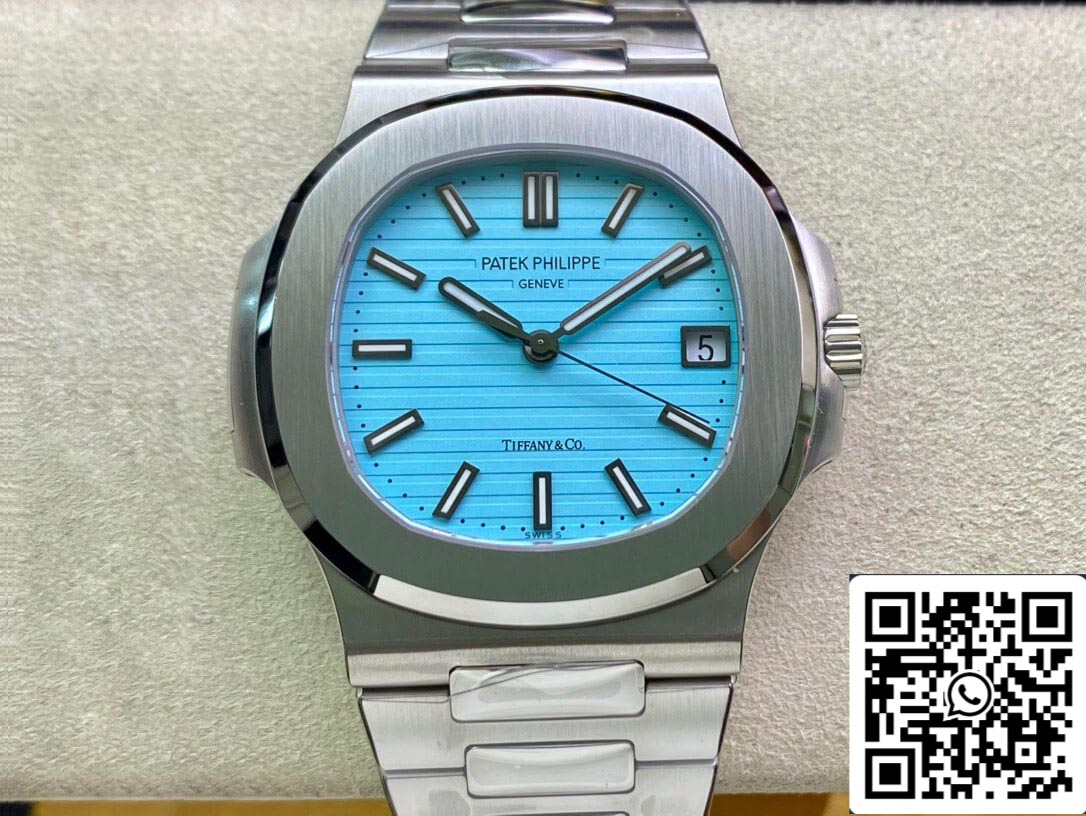 파텍 필립 노틸러스 5711/1A-018 170th Anniversary 1:1 Best 에디션 PPF 팩토리 Tiffany 블루 다이얼