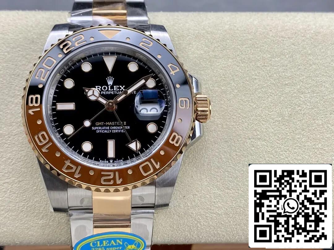 롤렉스 GMT Master II M126711chnr-0002 1:1 Best 에디션 Clean 팩토리 V3 세라믹 Bezel