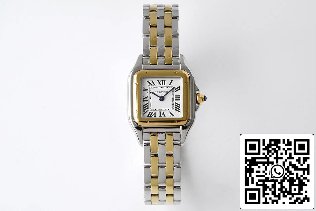 Panthere De Cartier W2PN0006 22MM 1:1 Best 에디션 BV 팩토리 화이트 다이얼