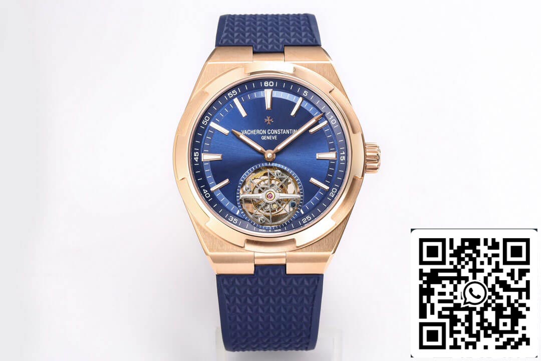 Vacheron Constantin Overseas 투르비용 6000V/110R-B733 1:1 Best 에디션 BBR 팩토리 러버 스트랩
