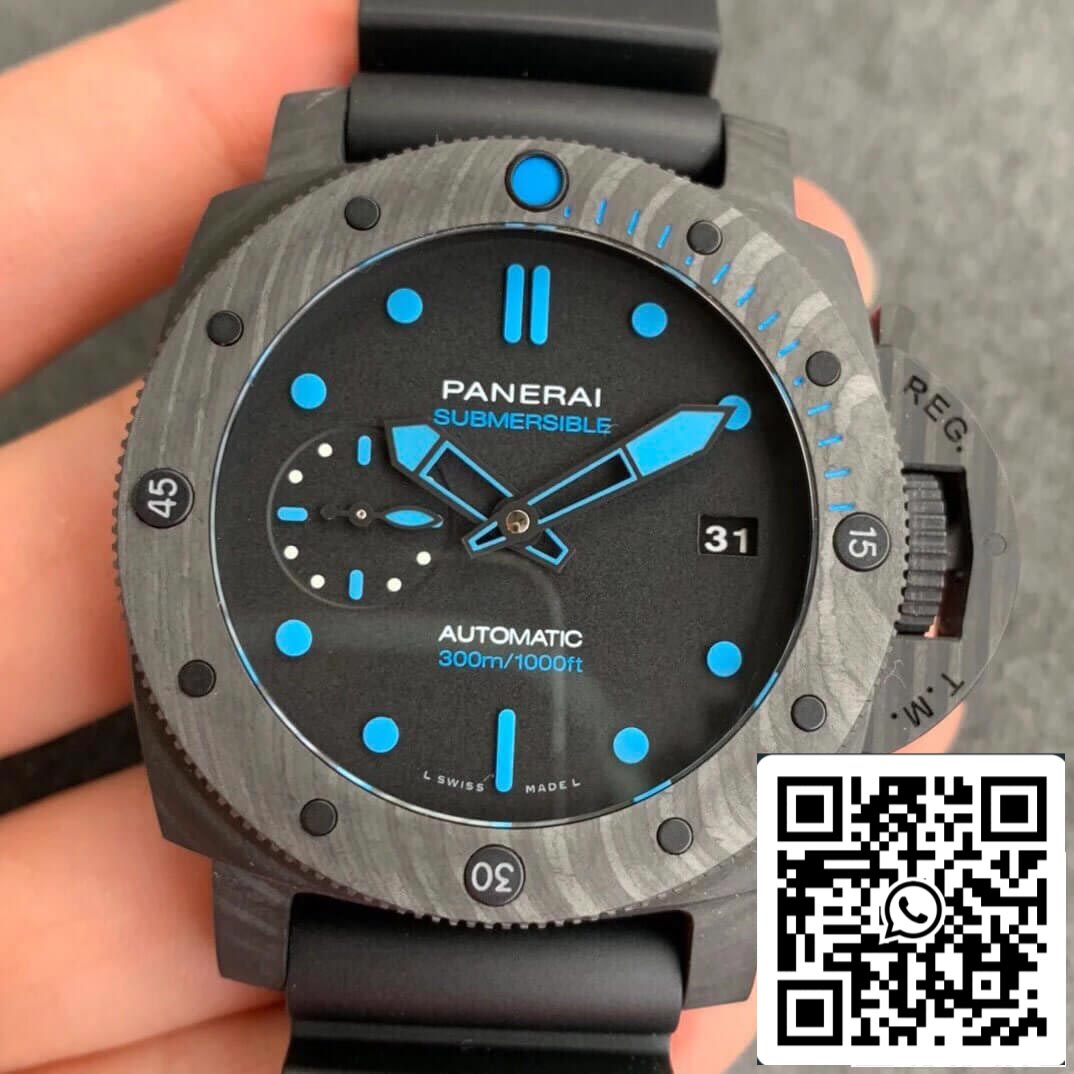 Panerai Submersible PAM00960 1:1 Best 에디션 VS 팩토리 블랙 다이얼