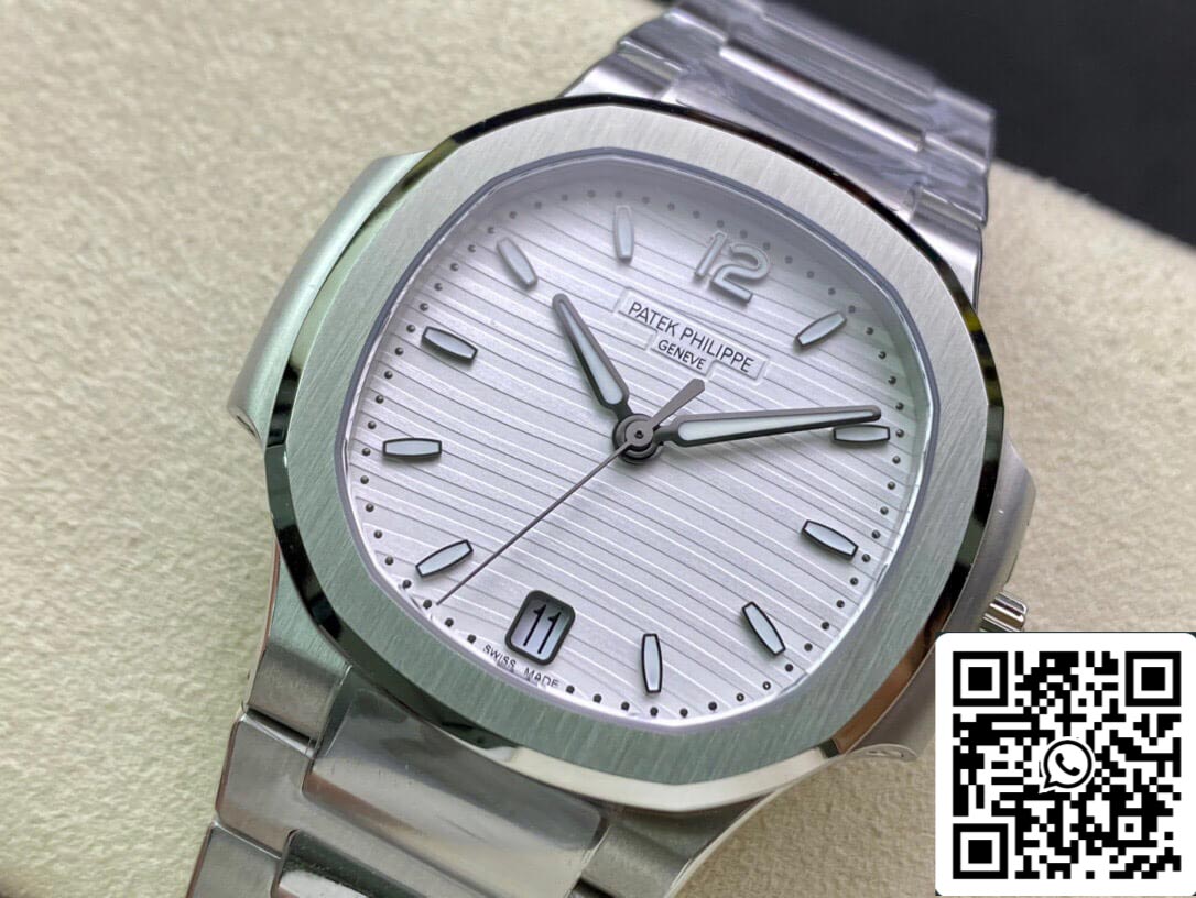 파텍 필립 노틸러스 Ladies 7118/1A-010 1:1 Best 에디션 3K 팩토리 Silver Dial