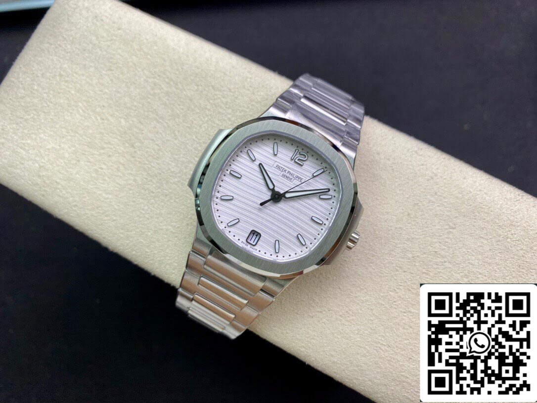 파텍 필립 노틸러스 Ladies 7118/1A-010 1:1 Best 에디션 3K 팩토리 Silver Dial
