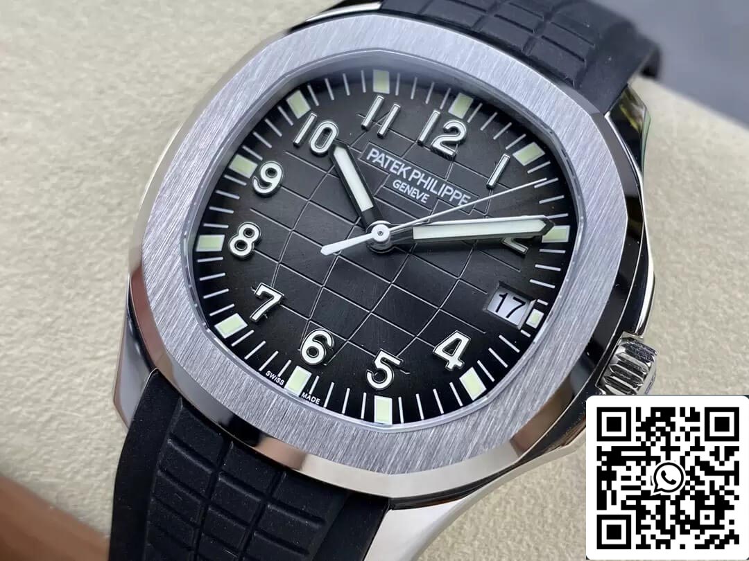 파텍 필립 아쿠아넛 5167A-001 1:1 Лучшая версия 3K 팩토리 V2 스테인리스 스틸