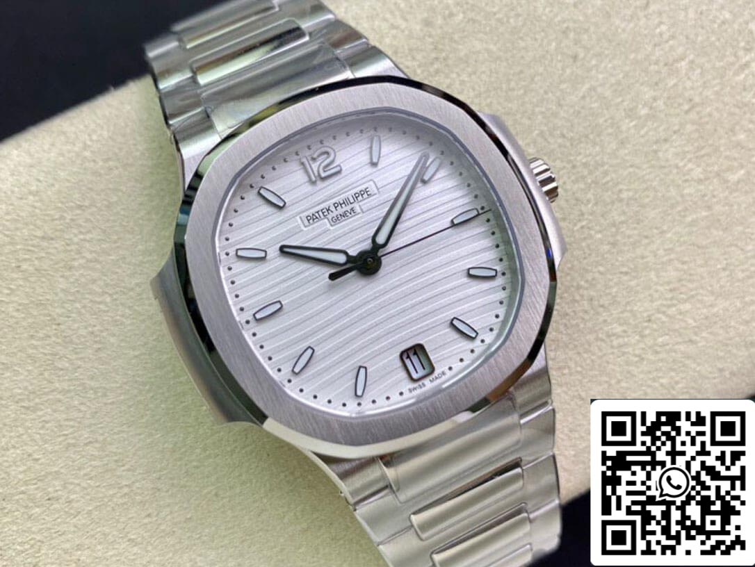 파텍 필립 노틸러스 Ladies 7118/1A-010 1:1 Best 에디션 3K 팩토리 Silver Dial