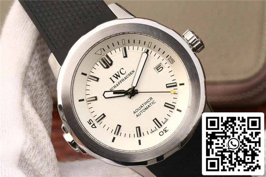 IWC Aquatimer IW329003 1:1 Best 에디션 V6 팩토리 Silver 화이트 다이얼