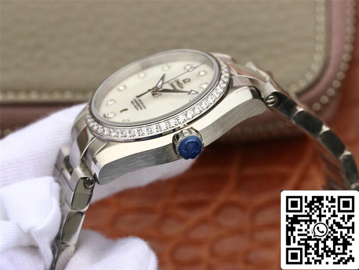 Omega Seamaster 231.15.34.20.55.002 Aqua Terra 150M 1:1 Best 에디션 3S 팩토리 Diamond Dial