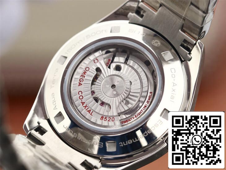 Omega Seamaster 231.10.34.20.55.002 Aqua Terra 150M 1:1 Best 에디션 3S 팩토리 화이트 다이얼