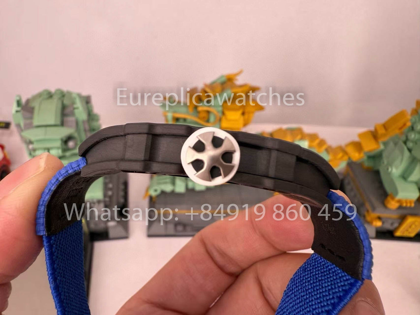 Реплика Richard Mille RM67-02 Sebastien Ogier Carbon NTPT 1:1 Лучший клон V5 Новая версия