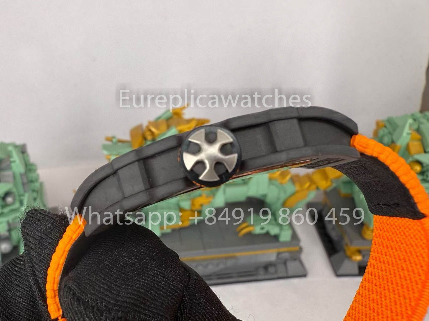Реплика Richard Mille RM67-02 McLaren Carbon NTPT 1:1 Лучший клон V5 Новейшая версия