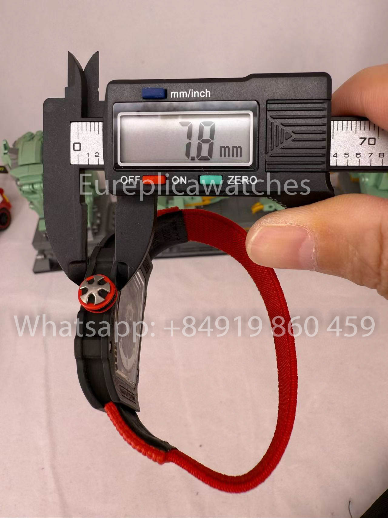Реплика Richard Mille RM67-02 Extra Flat Carbon NTPT 1:1 Лучший клон V5 Новейшая версия