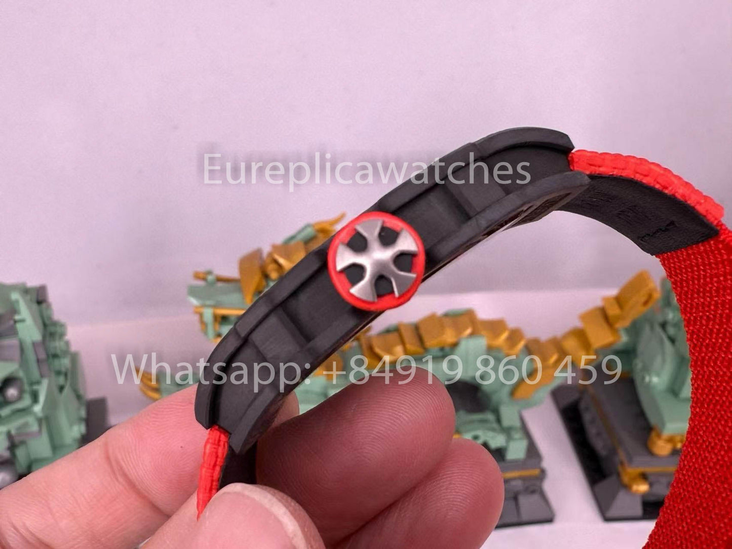 Реплика Richard Mille RM67-02 Extra Flat Carbon NTPT 1:1 Лучший клон V5 Новейшая версия