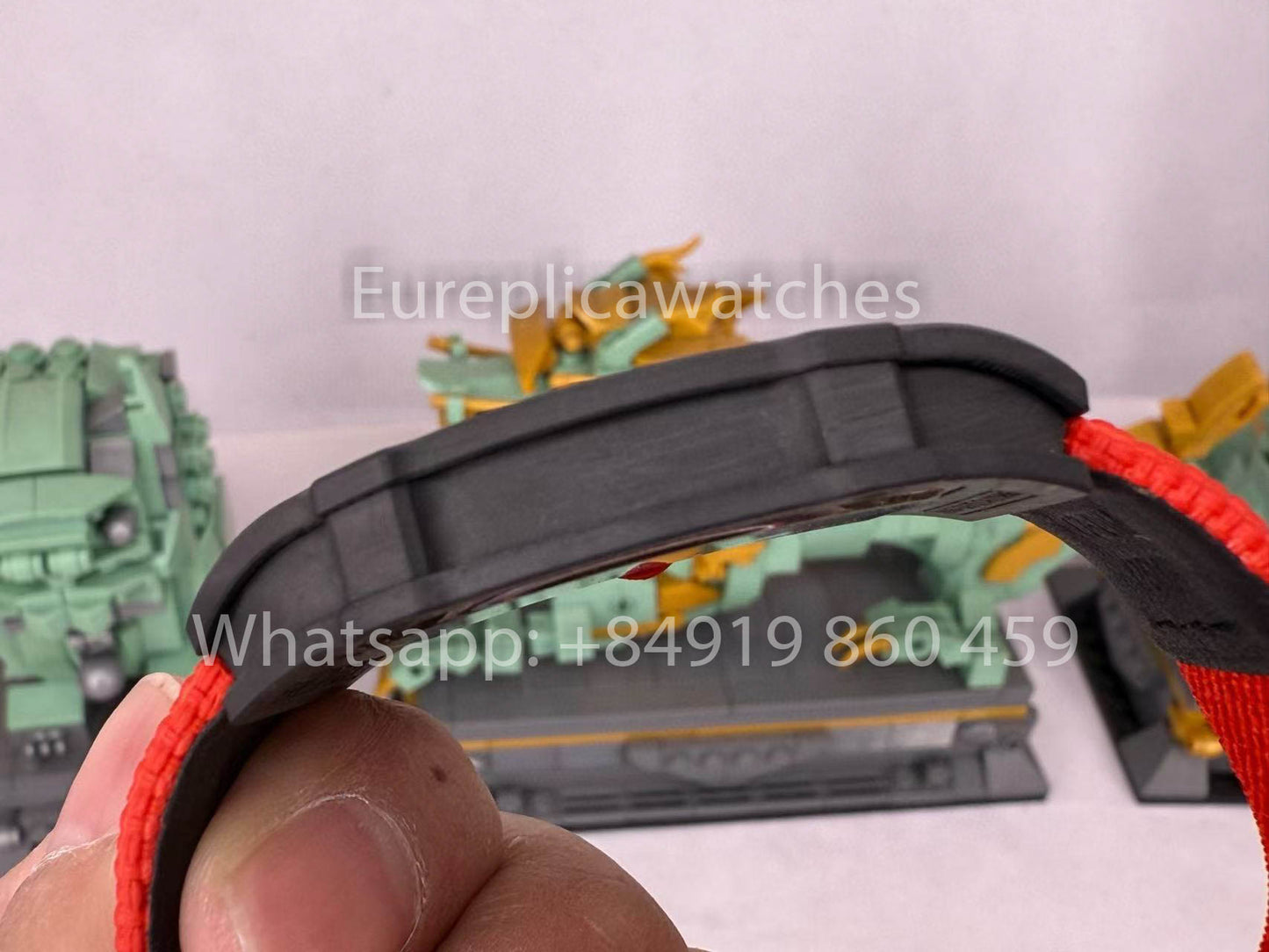 Реплика Richard Mille RM67-02 Extra Flat Carbon NTPT 1:1 Лучший клон V5 Новейшая версия