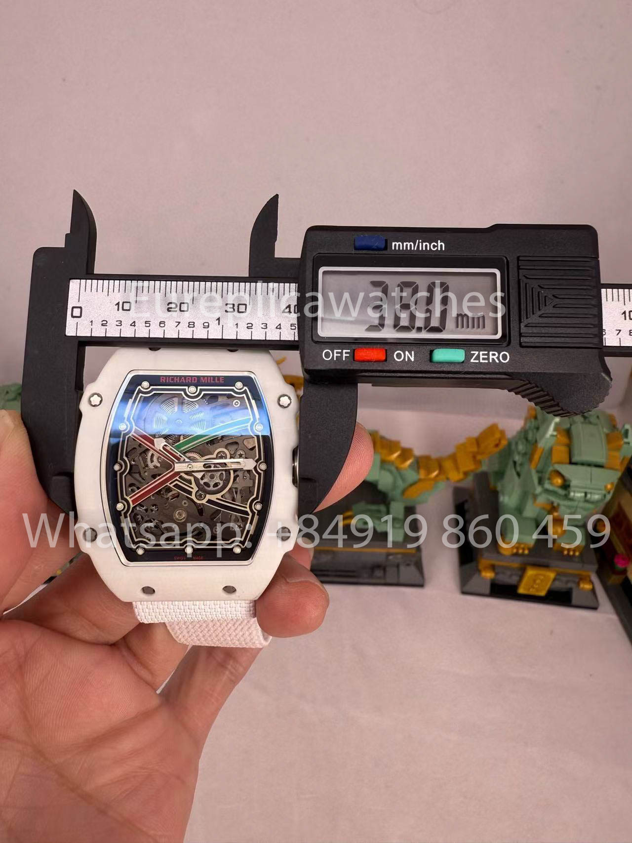 Реплика Richard Mille RM67-02 United Arab Emirates Carbon NTPT 1:1 Лучший клон V5 Новейшая версия
